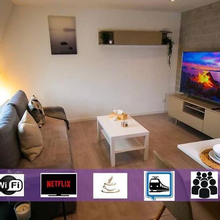 # Le 4 # Tres Beau Appartement T3 Neuf, Tout Confort, Mulhouse Centre Ville Exterior foto